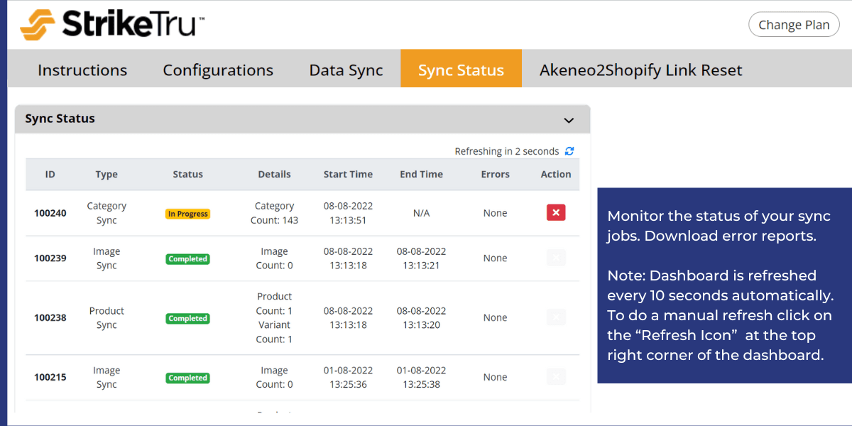 gallery picture : 8 Sync Status Dashboard.png